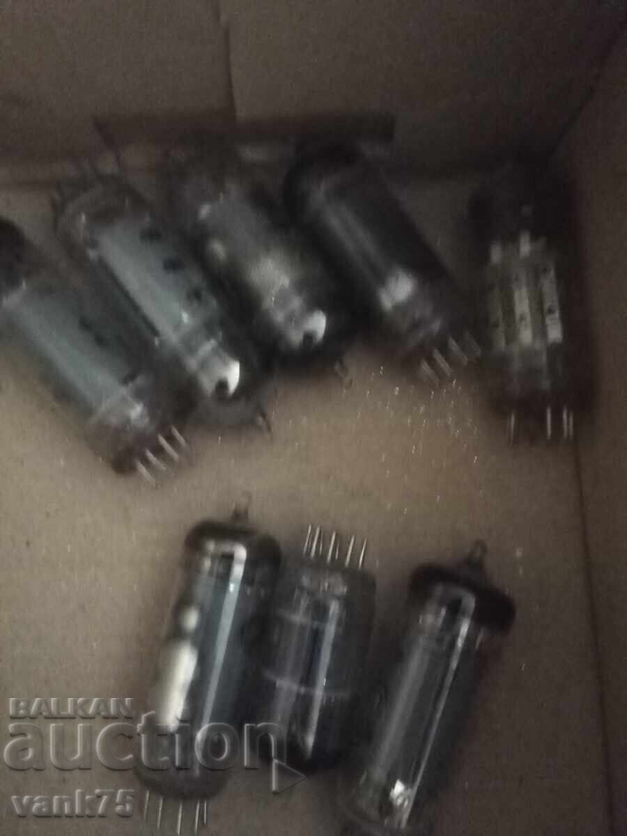 Auction Radio tubes and tubes from televisions Auction Radio tubes and tubes from televisions