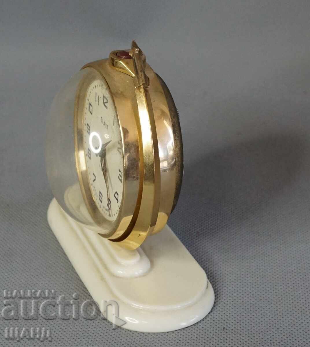 Стар Руски Часовник Будилник СЛАВА СССР Космическа ракета с цена 20.25 лв. | € 10.35