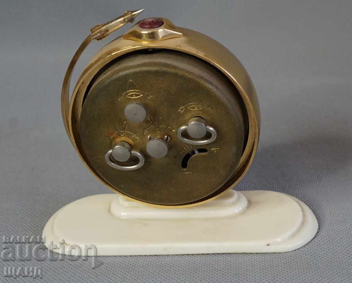 Аукцион Стар Руски Часовник Будилник СЛАВА СССР Космическа ракета
