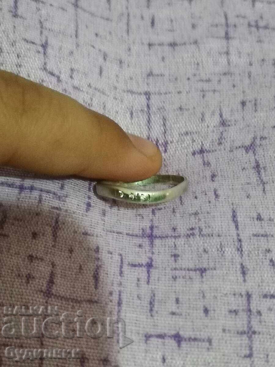 Сребърен пръстен. 16,2мм. Пускам над 100 Аукциона. Разгледай с цена 14.99 лв. | € 7.66