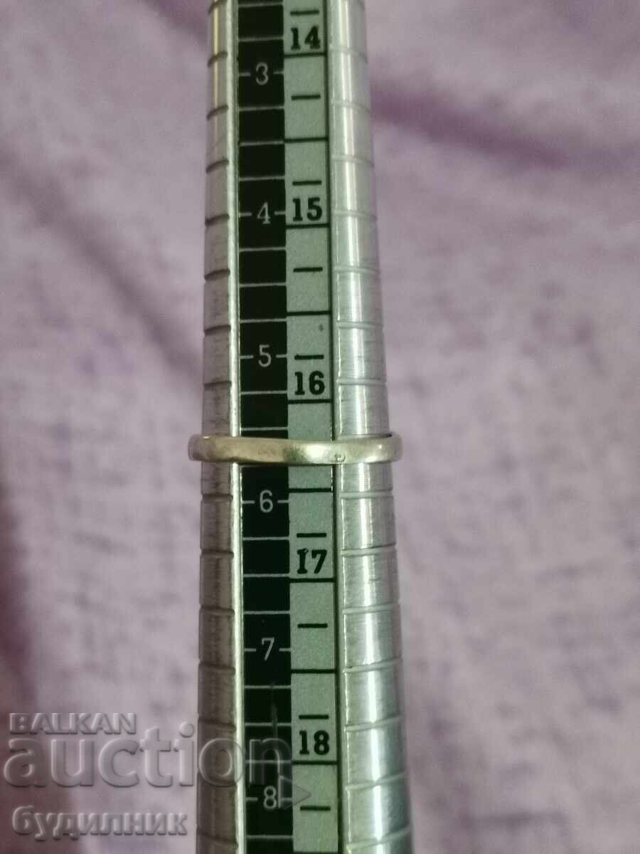 Сребърен пръстен. 16,2мм. Пускам над 100 Аукциона. Разгледай - 6