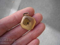 Old Gold-Plated Pendant for a Pocket Watch Chain