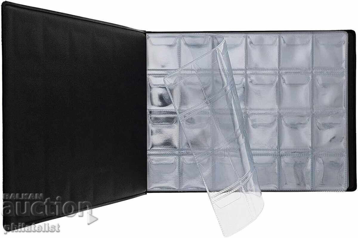 ELEGANT coin album for 240 coins, pack of 50 pieces - 5