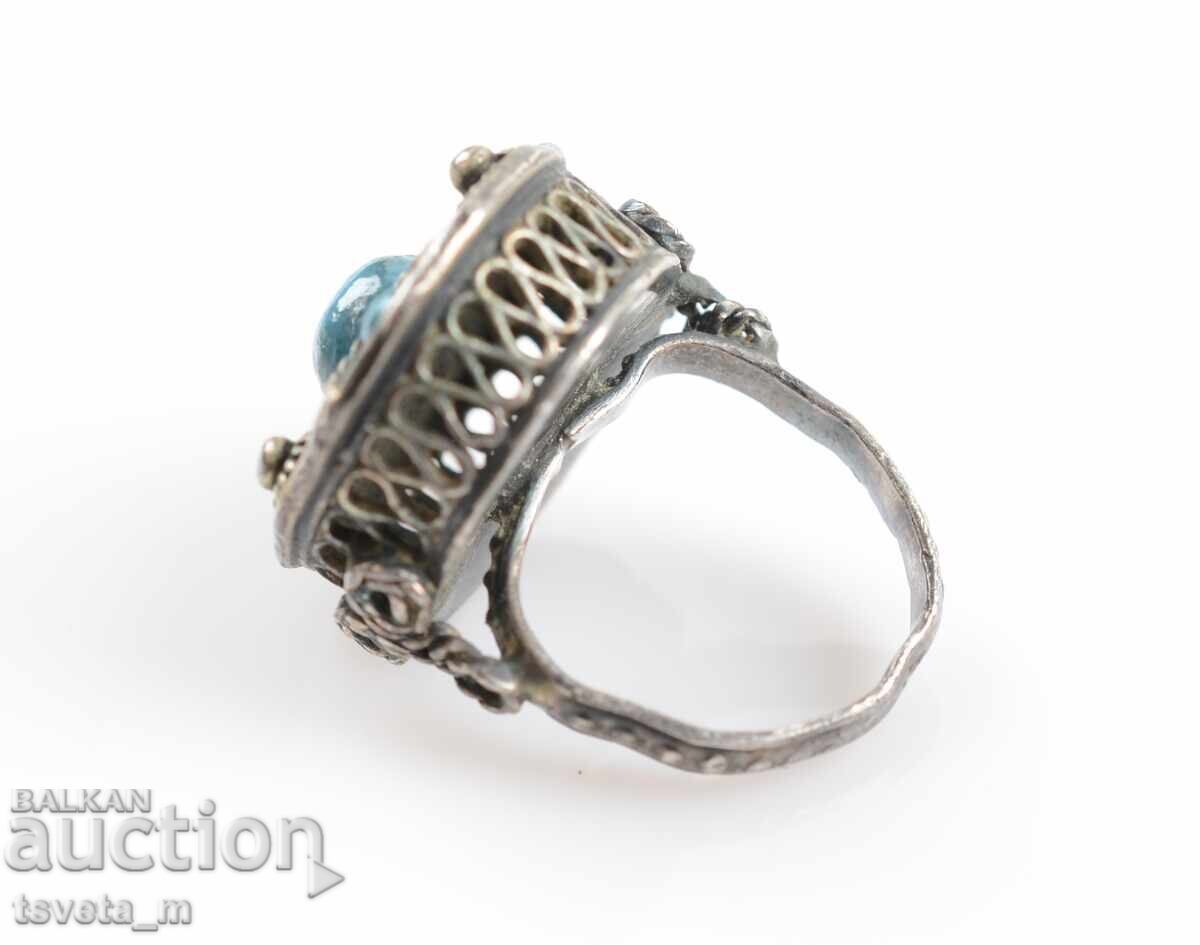 Antique Silver Ring Kingdom of Bulgaria 6.7 g with price 35.00 BGN | € 17.90 Antique Silver Ring Kingdom of Bulgaria 6.7 g with price 35.00 BGN | € 17.90