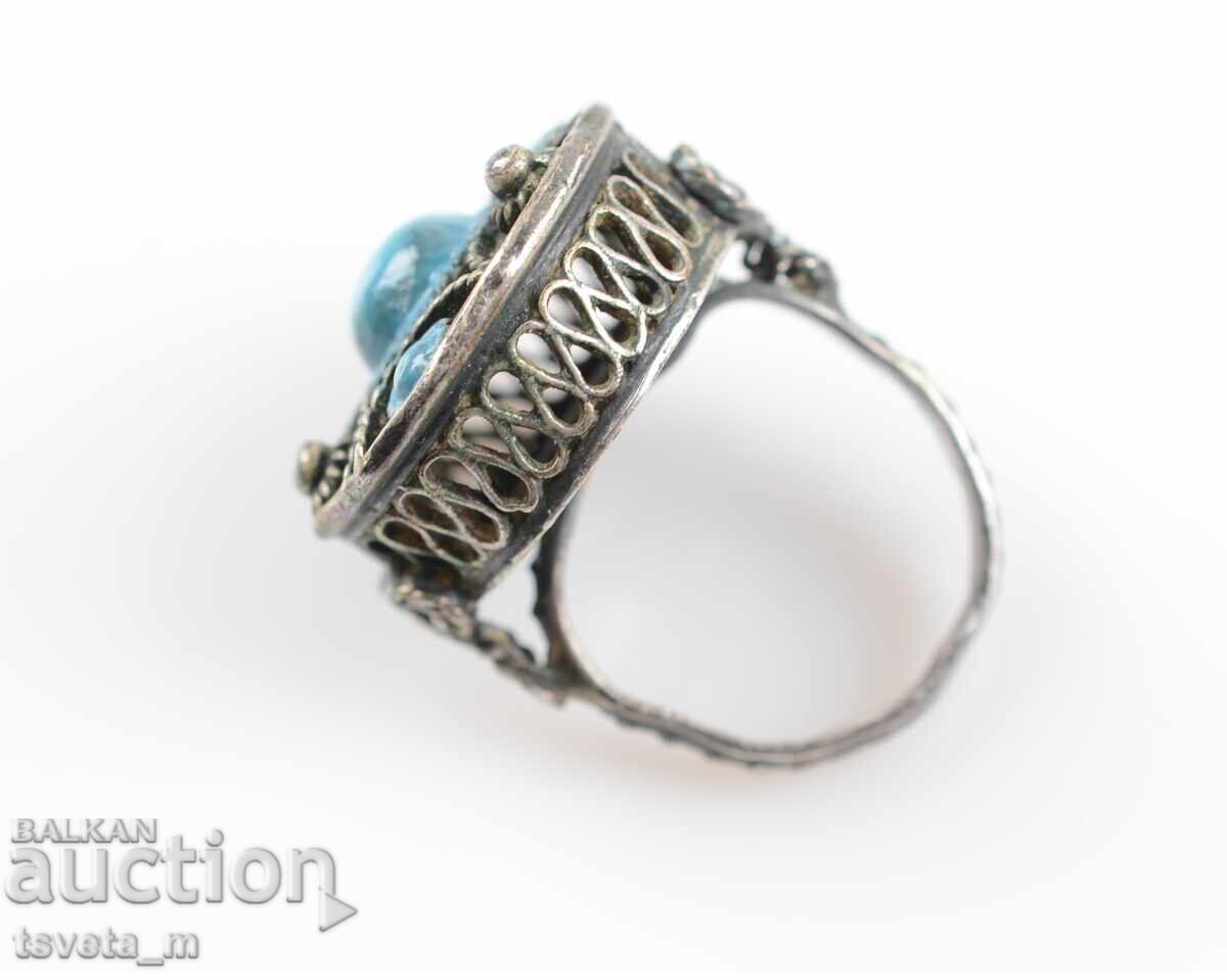 Delivery of Antique Silver Ring Kingdom of Bulgaria 6.7 g Delivery of Antique Silver Ring Kingdom of Bulgaria 6.7 g