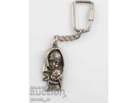 Breloc Fecioara Maria cu Pruncul
