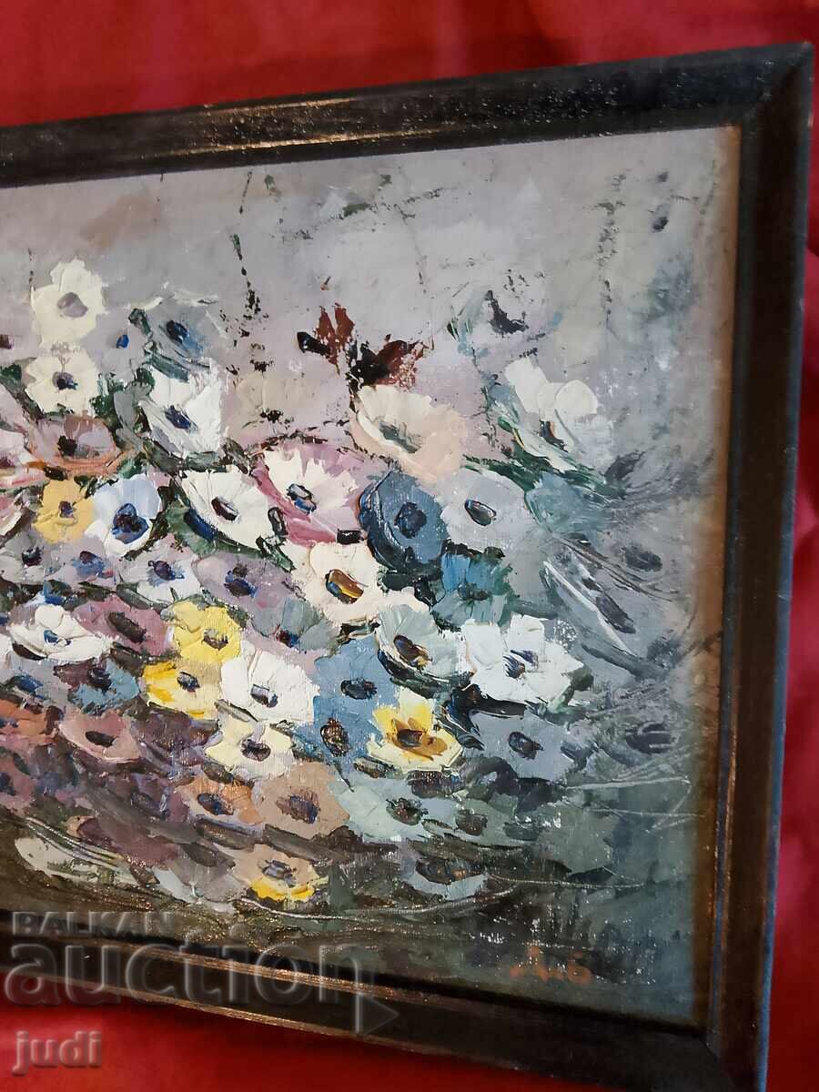 Livrarea Tablou în ulei pe pânză de Dora Boneva Livrarea Tablou în ulei pe pânză de Dora Boneva