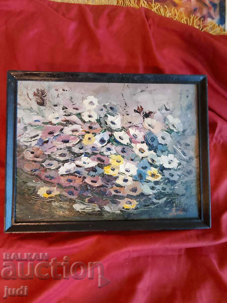 Tablou în ulei pe pânză de Dora Boneva Tablou în ulei pe pânză de Dora Boneva