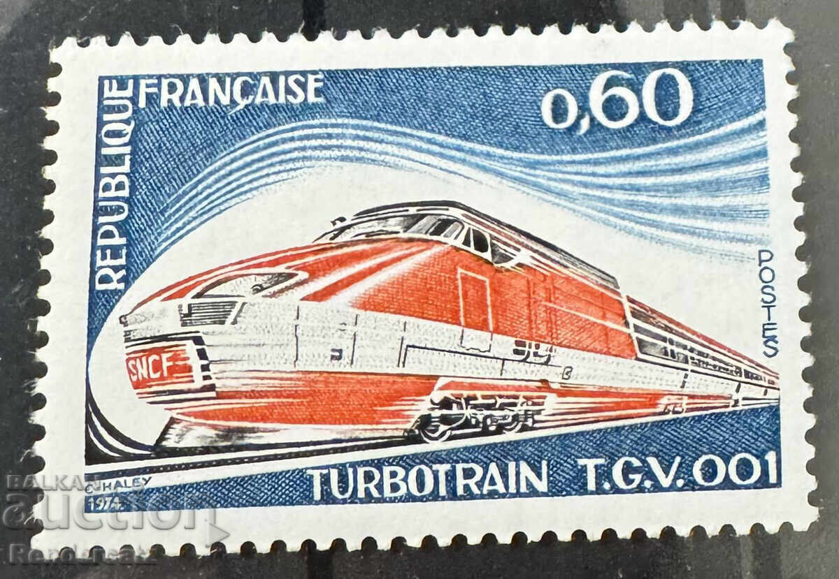 1974 Completion of the Turbotrain "TGV001"