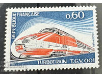 1974 Ολοκλήρωση του Turbotrain "TGV001"