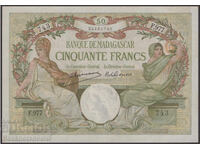Μαδαγασκάρη 50 Φράγκα 1937-1947 aUnc Pick 38