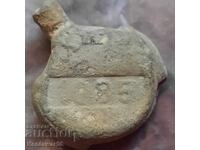 Principality of Bulgaria 1885 - lead seal (plomb)