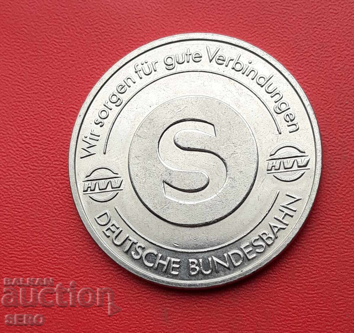 Medalie - Germania 1983 - Căile Ferate Germane cu preț 3.00 BGN | € 1.53