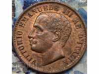 1 centesimo 1904 Italy Victor Emmanuel UNC lux