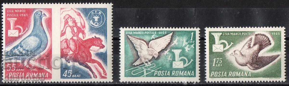 1965. România. Ziua Timbrului Poștal 1965. România. Ziua Timbrului Poștal