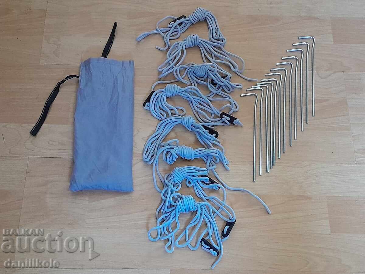 *$*Y*$* SET DE ȚĂRUȘI ȘI FRÂNGHII PENTRU CORT - NOI *$*Y*$* - 5