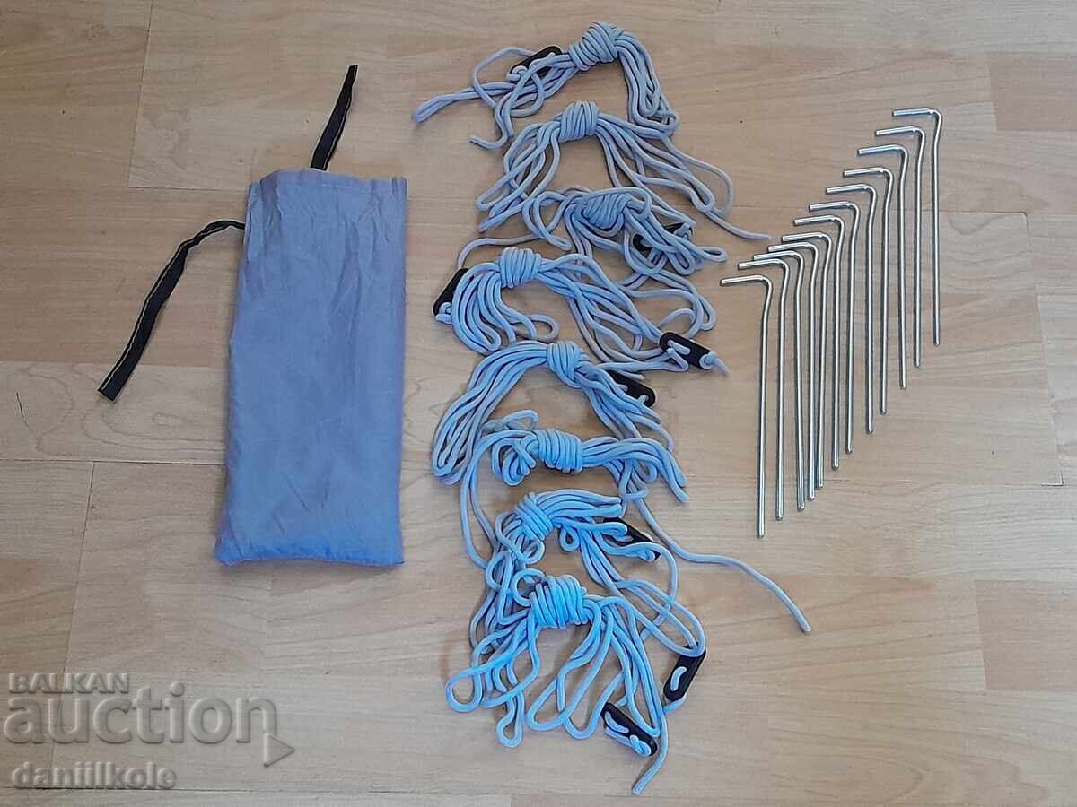 *$*Y*$* SET DE ȚĂRUȘI ȘI FRÂNGHII PENTRU CORT - NOI *$*Y*$* - 6