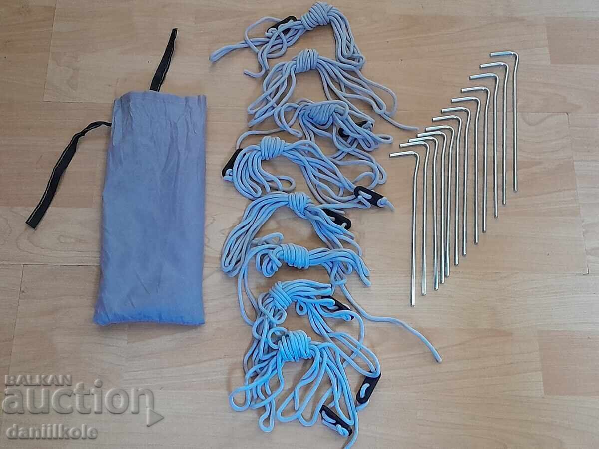 *$*Y*$* SET DE ȚĂRUȘI ȘI FRÂNGHII PENTRU CORT - NOI *$*Y*$*