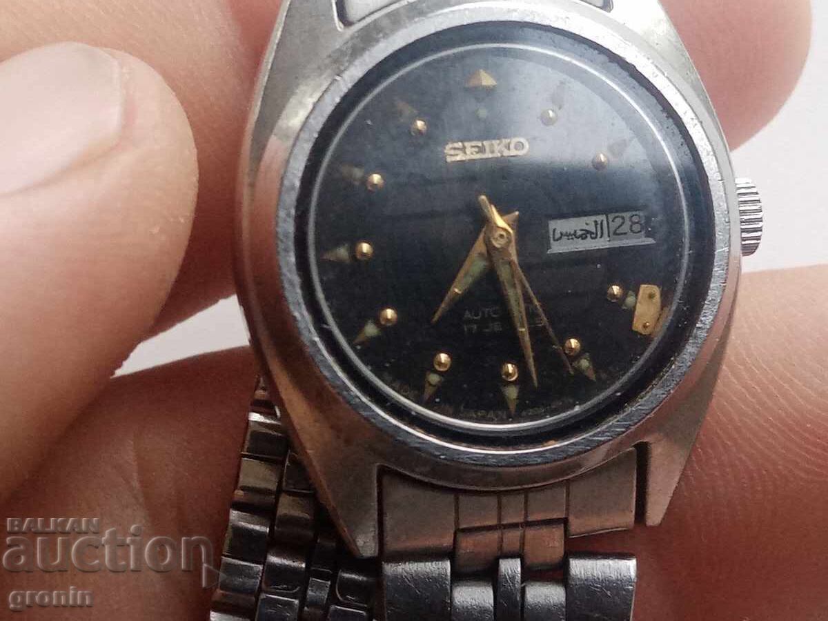 Сейко 5,Seiko 5 automatic 17 jewels,дамски, женски часовник с цена € 25.56 | 49.99 лв. Сейко 5,Seiko 5 automatic 17 jewels,дамски, женски часовник с цена € 25.56 | 49.99 лв.