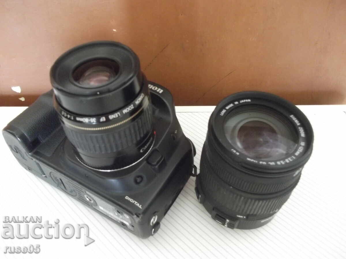 Δημοπρασία Φωτογραφική μηχανή "Canon DS6031 EOS 10D" με δύο φακούς