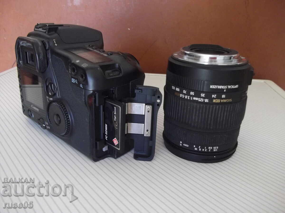 Φωτογραφική μηχανή "Canon DS6031 EOS 10D" με δύο φακούς - 7