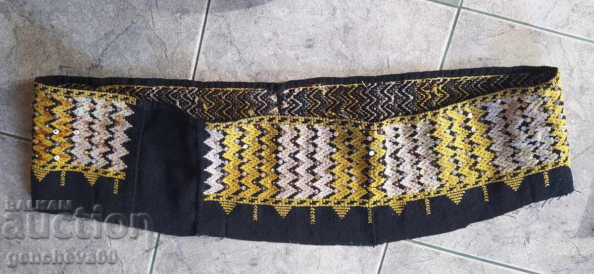 Authentic part of a sukman with embroidery and sequins - 7 Authentic part of a sukman with embroidery and sequins - 7