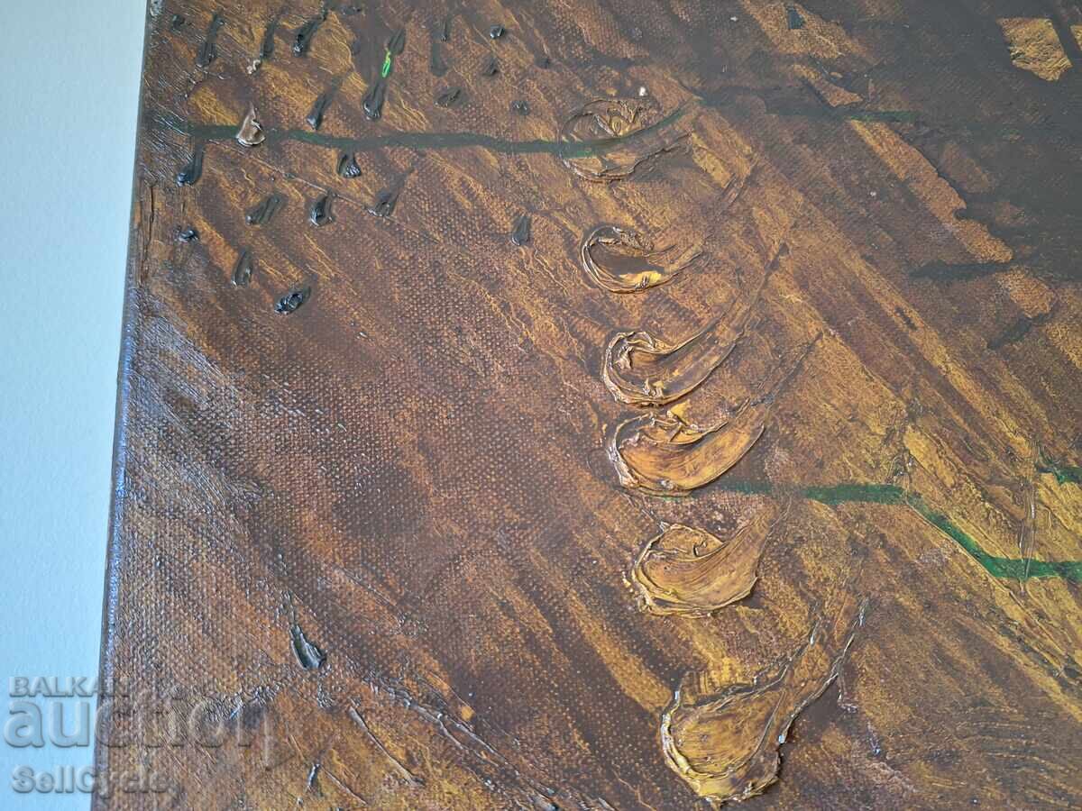 ✅OIL PAINTING - THE BEATING - 50/70 CM.❗ with price 220.00 BGN | € 112.48