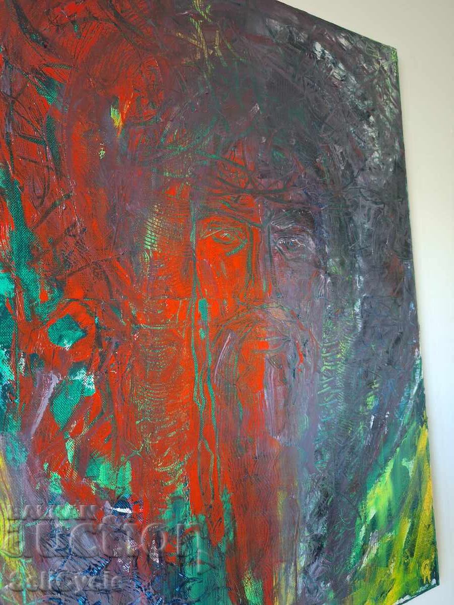 ✅ ΕΛΑΙΟΓΡΑΦΙΑ - ΜΑΤΕΪΑ - 50/70 CM.❗ με τιμή 250.00 BGN | € 127.82