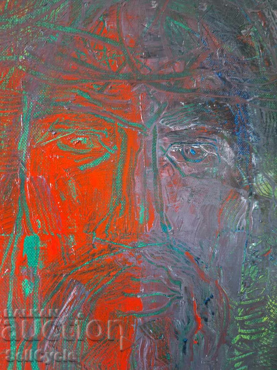 Δημοπρασία ✅ ΕΛΑΙΟΓΡΑΦΙΑ - ΜΑΤΕΪΑ - 50/70 CM.❗