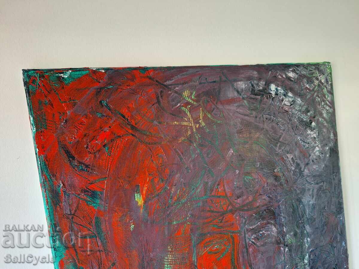 ✅ ΕΛΑΙΟΓΡΑΦΙΑ - ΜΑΤΕΪΑ - 50/70 CM.❗ - 5