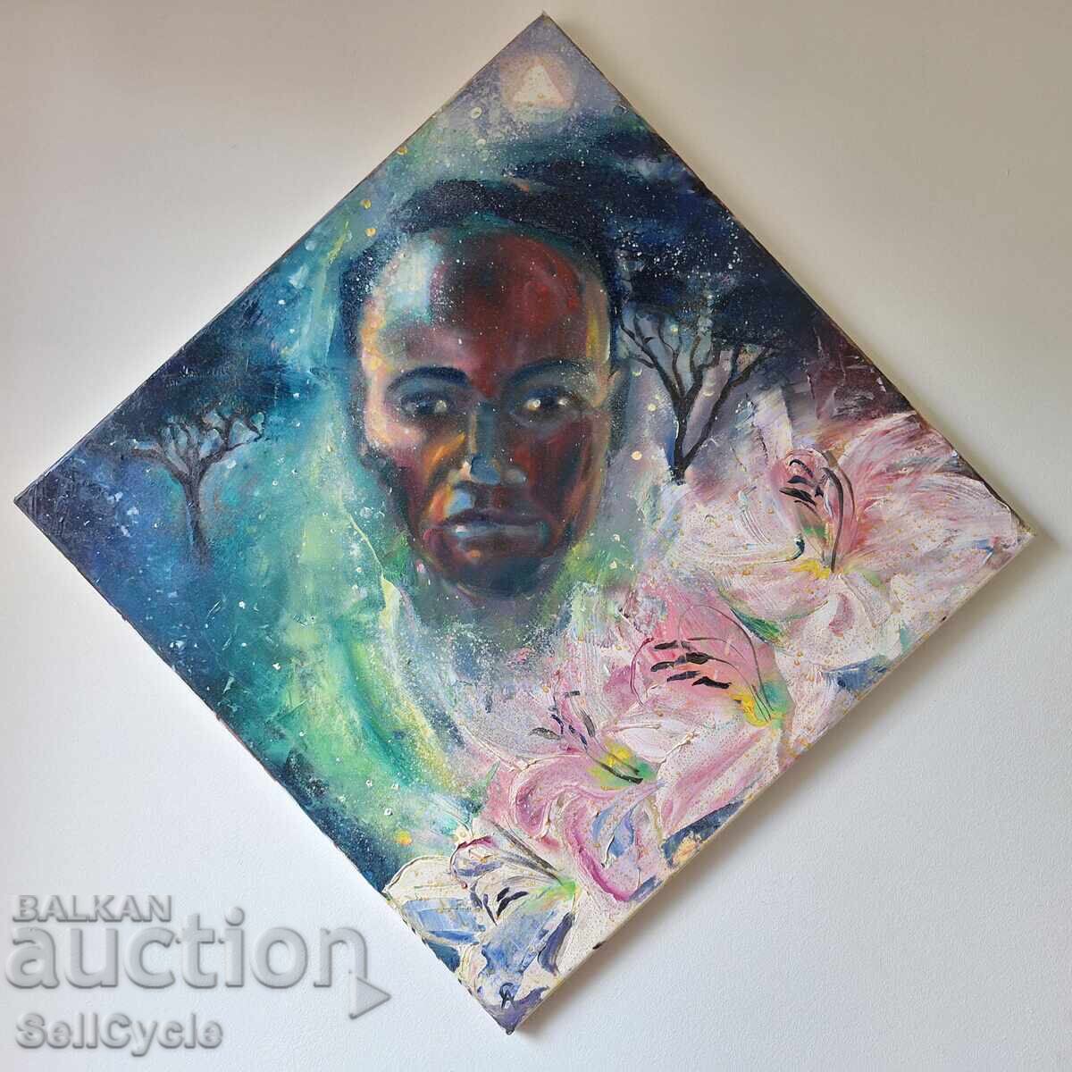 ✅TABLOU ULEI - PENDO(LOVE) - 60/60 CM.❗