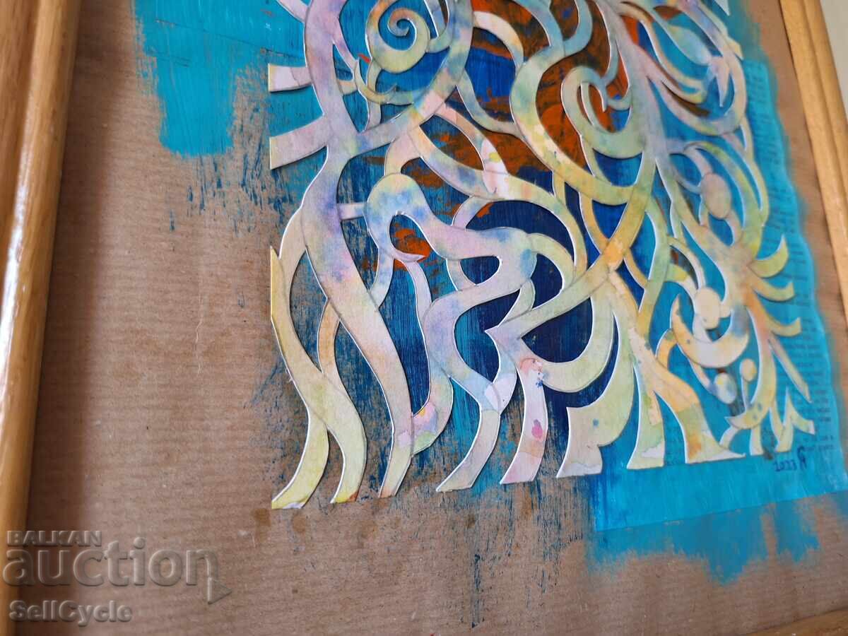 ✅ PAINTING - MIXED MEDIA - 30/40 CM.❗ with price 50.00 BGN | € 25.56