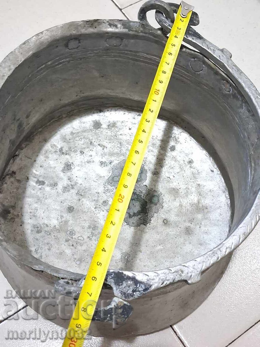 Cazan conservat, cupru, încălzitor de apă, vas din cupru - 7