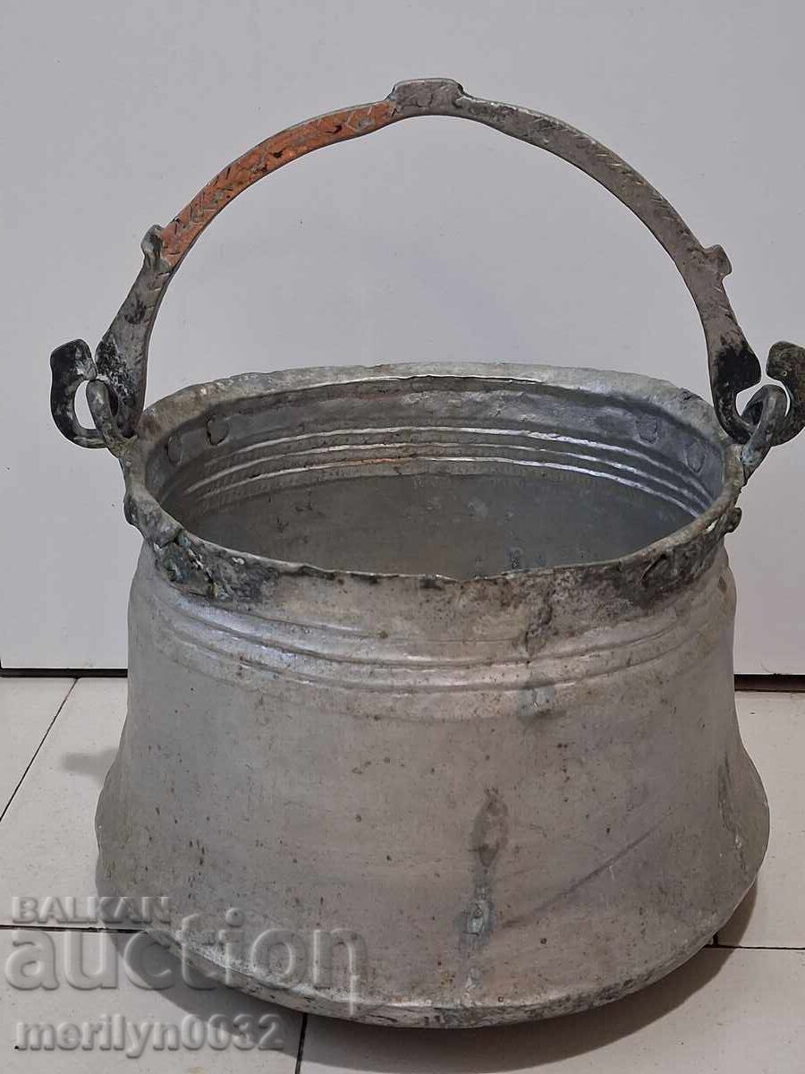 Cazan conservat, cupru, încălzitor de apă, vas din cupru