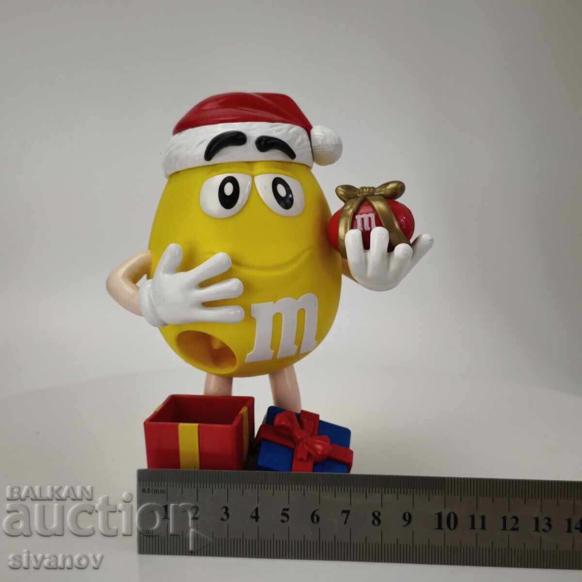 Dozator de bomboane M&M's galben, ediție de Crăciun #6176 - 7 Dozator de bomboane M&M's galben, ediție de Crăciun #6176 - 7