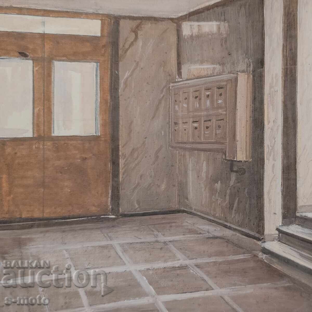 Πίνακας σκηνογραφίας Γεώργιος Πόποφ - Τζον (1906 - 1961) - 7 Πίνακας σκηνογραφίας Γεώργιος Πόποφ - Τζον (1906 - 1961) - 7
