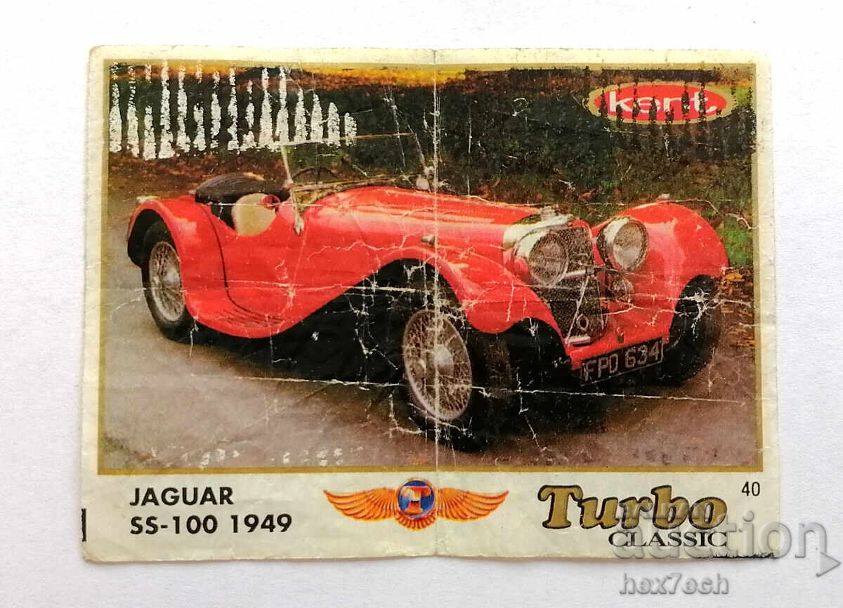❤️ ⭐ Picture Turbo Classic 40 Jaguar SS-100 1949 ⭐ ❤️