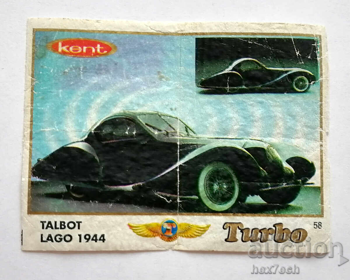 ❤️ ⭐ Picture Turbo Turbo Classic 58 Talbot Lago 1944 ⭐ ❤️