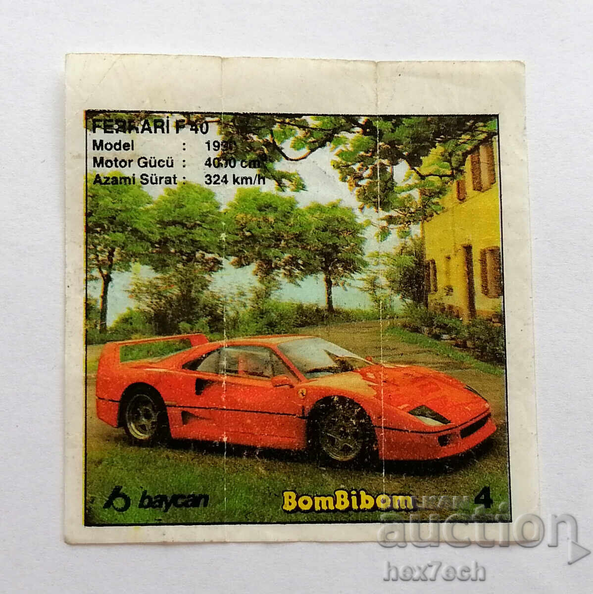 ❤️ ⭐ Imagine BomBibom 1-60 4 Ferrari F 40 ⭐ ❤️ ❤️ ⭐ Imagine BomBibom 1-60 4 Ferrari F 40 ⭐ ❤️