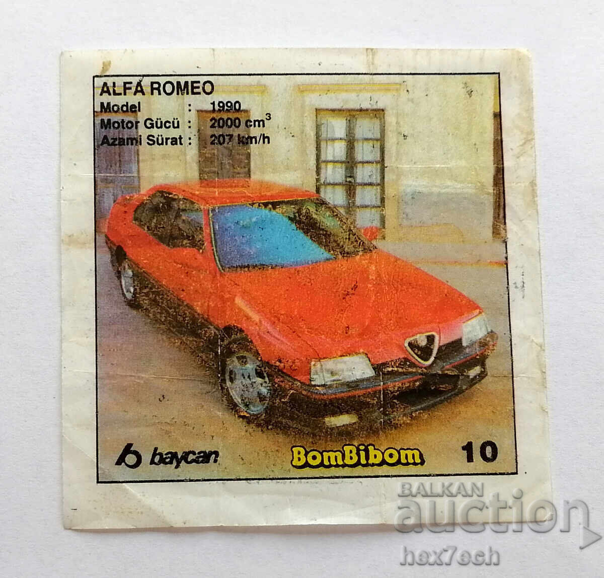 ❤️ ⭐ Picture BomBibom 1-60 10 Alfa Romeo ⭐ ❤️