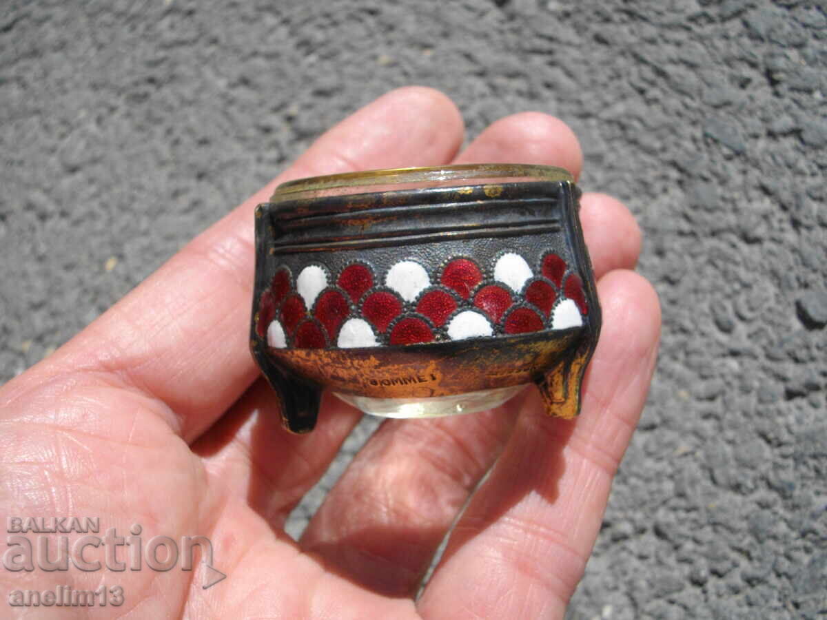 Аукцион СЪДЧЕ ЗА ХАЙВЕР ГОРЧИЦА СОСИЕРА ЕМАЙЛ СССР