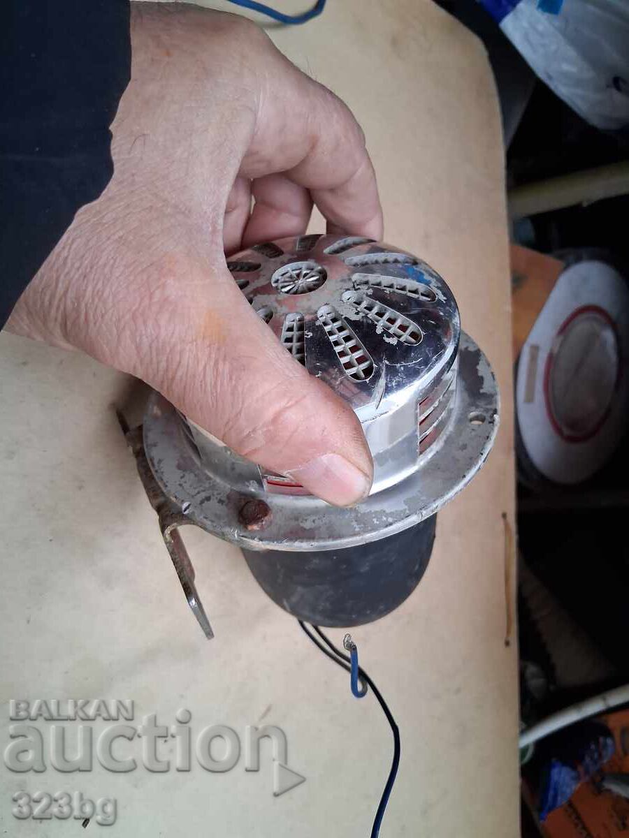 Retro Siren 220V with price 44.00 BGN | € 22.50 Retro Siren 220V with price 44.00 BGN | € 22.50