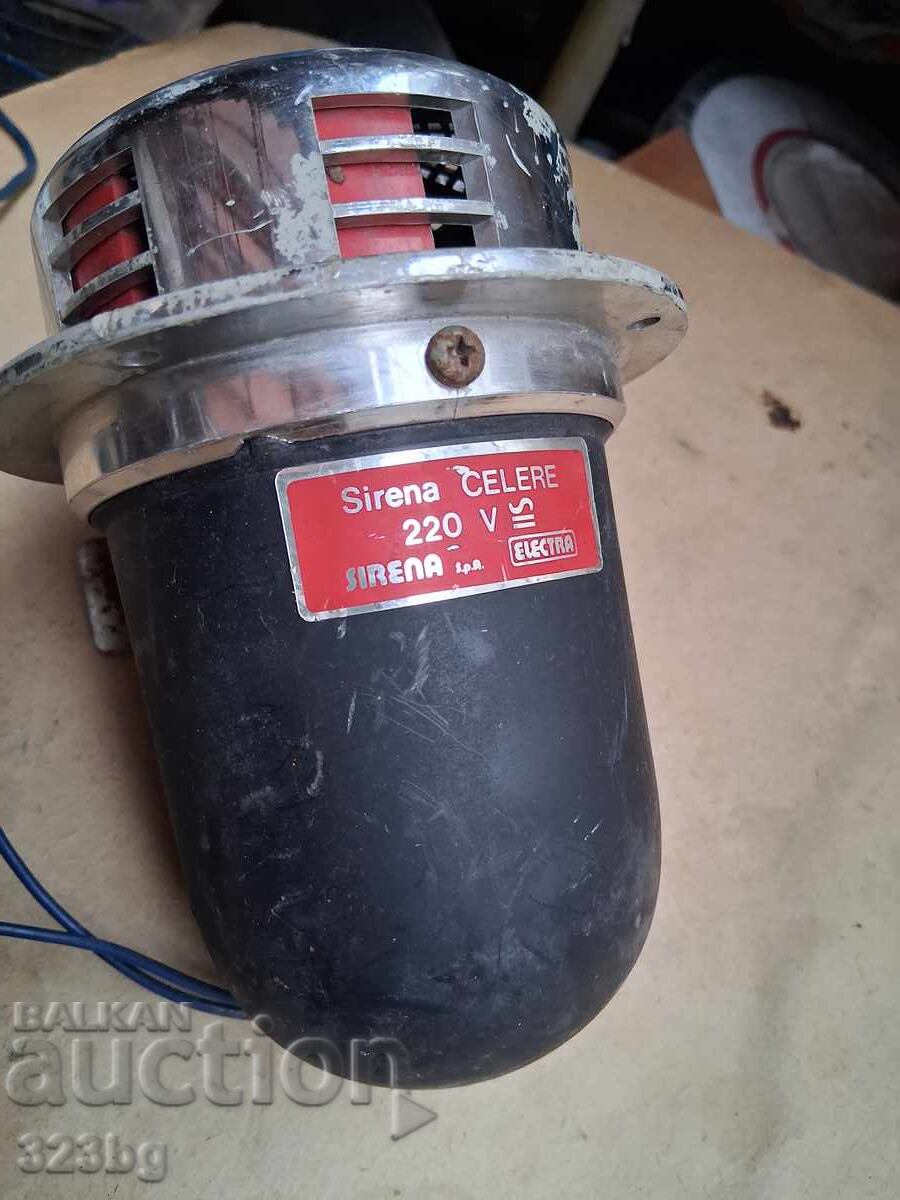 Retro Siren 220V Retro Siren 220V