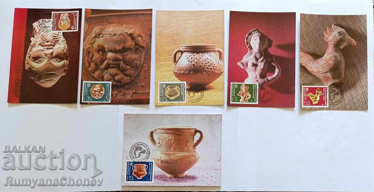 Пощенски карти 1978 Антична керамика
