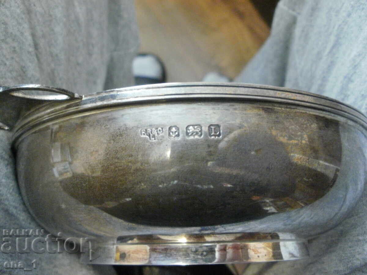 Антикварна англ. сребърна сосиера на фирма Fattorini & Co. с цена 699.99 лв. | € 357.90