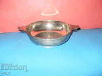 Antique English silver sauce boat by Fattorini & Co