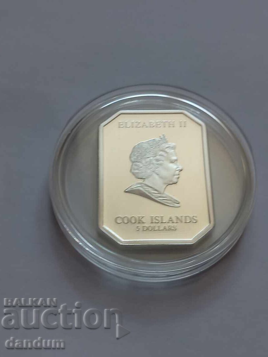5 Dollar Silver Cook Islands Pieta 5 Dollar Silver Cook Islands Pieta