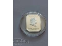 5 dolari argint Insulele Cook Pietà