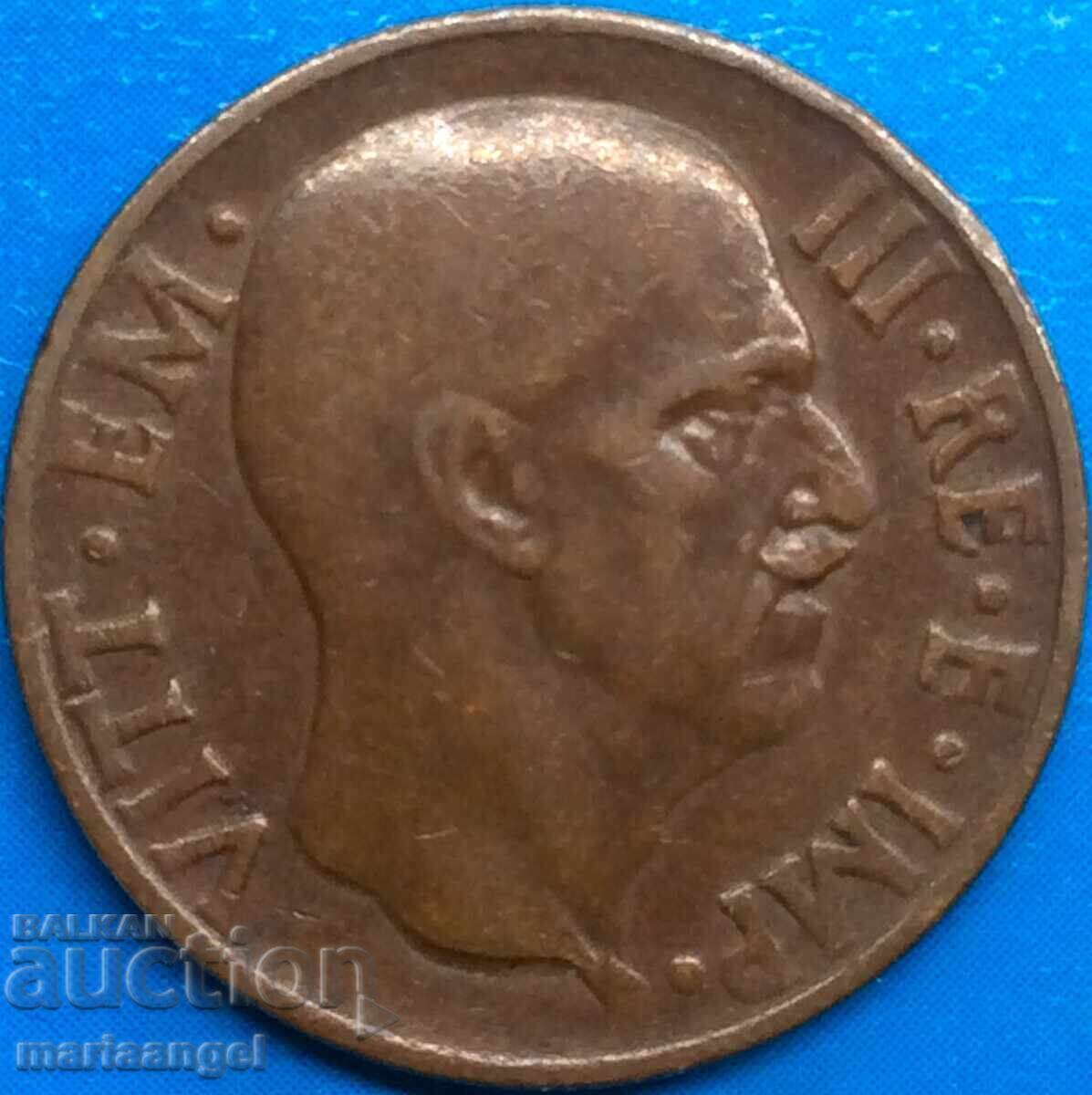 1938 5 centesimi Ιταλία Αετός χάλκινο με τιμή 6.00 BGN | € 3.07