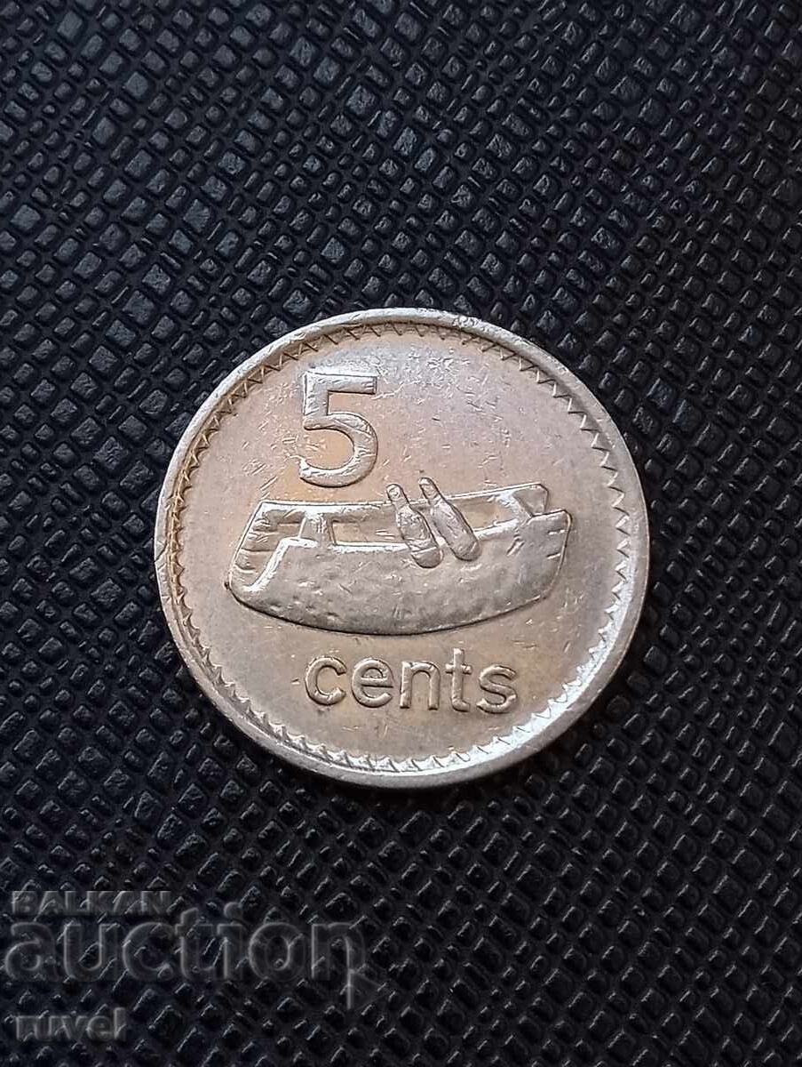 Fiji 5 cenți 2009